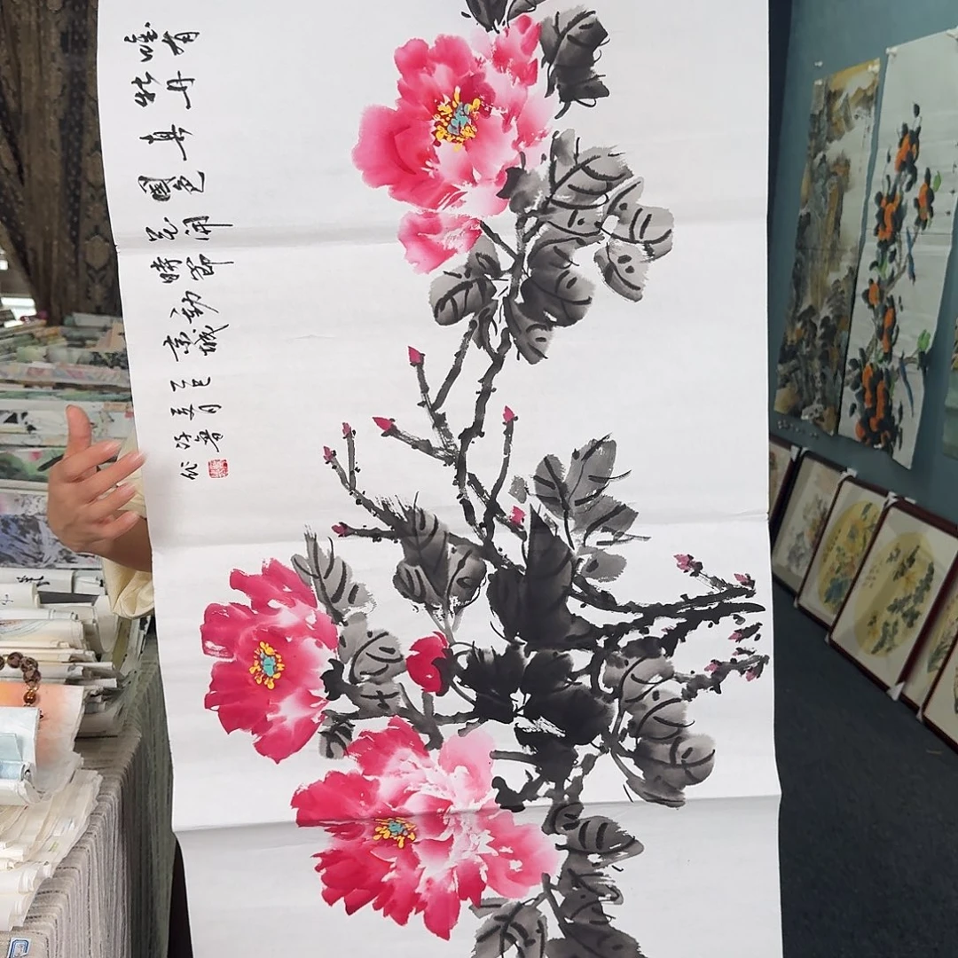 纯手绘的好看作品