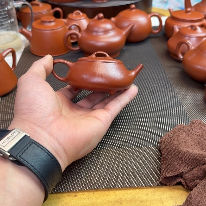 紫砂壶全手工制作仪瓢