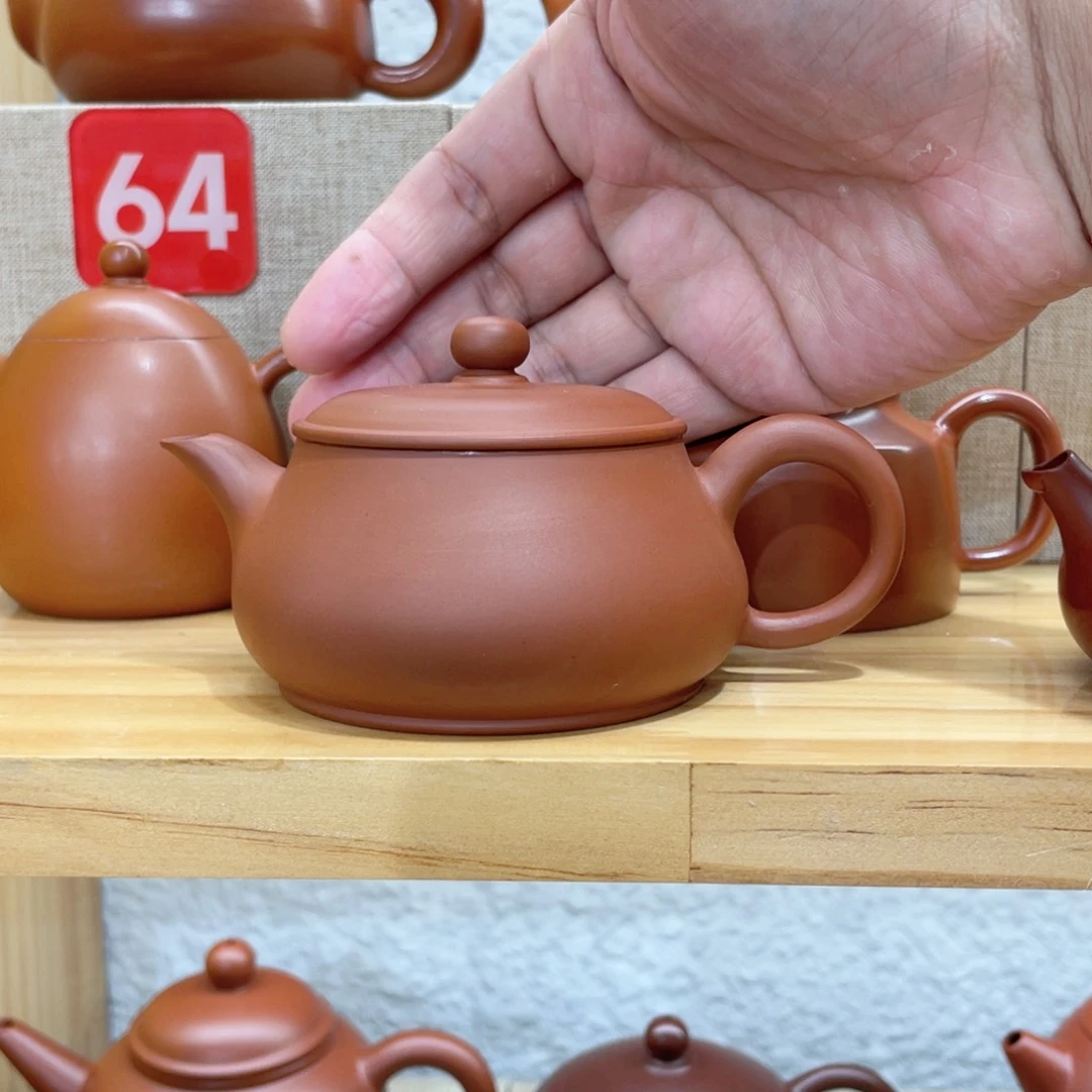 茶壶紫砂清****朗潮州手拉壶……薄胎明炉