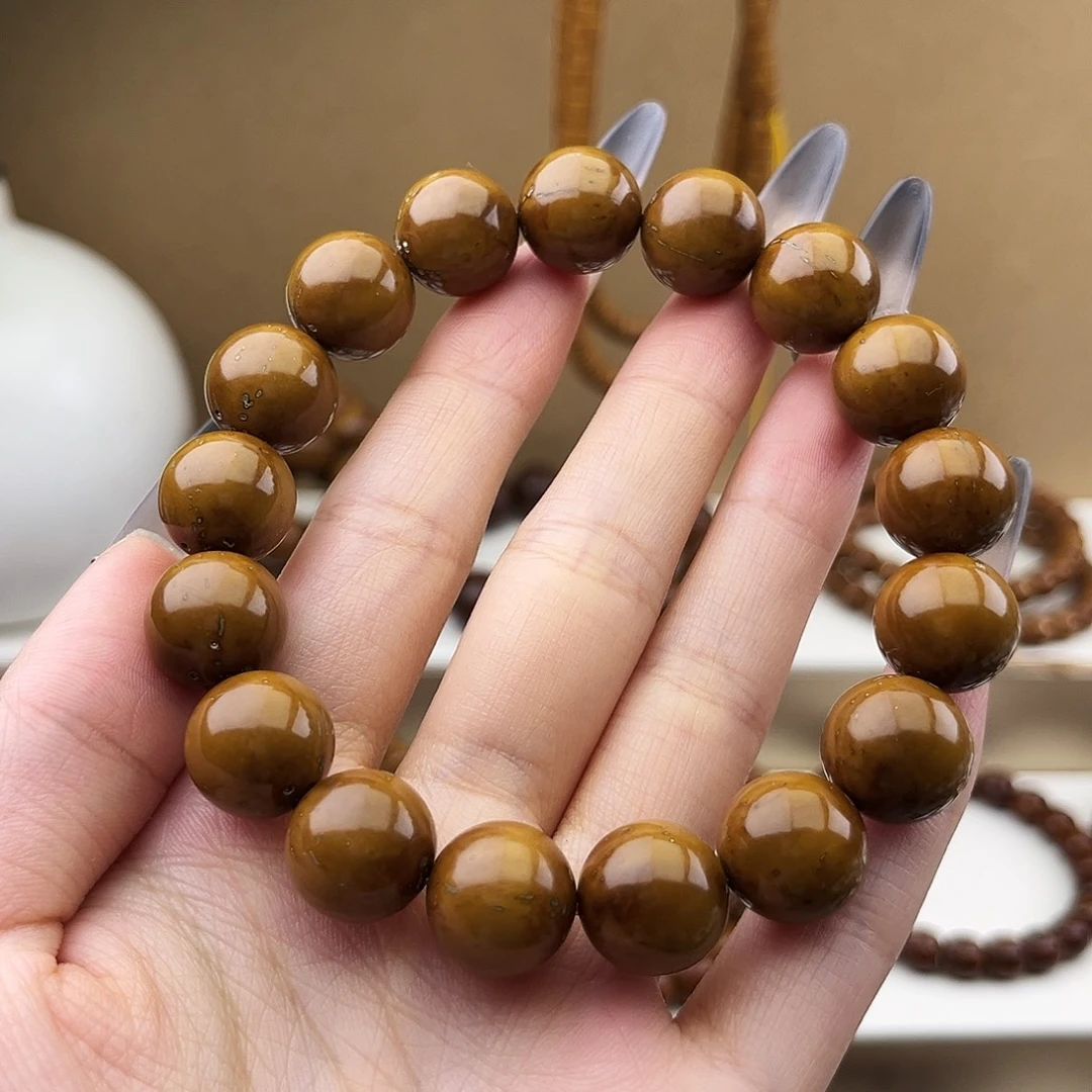 一***面紫金鼠手串13光珠