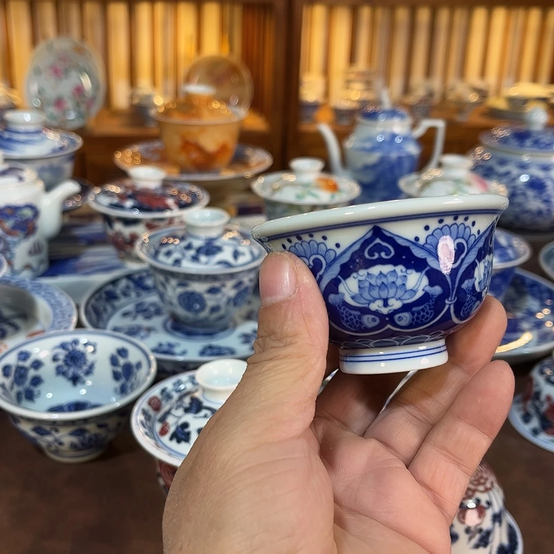 錡镇堂手工手绘绘杯