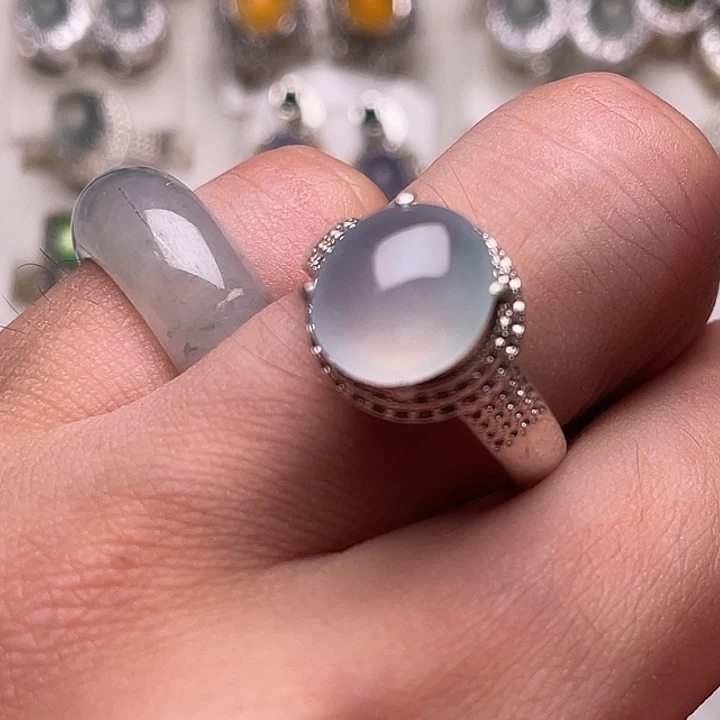 定制翡翠未镶嵌蛋面