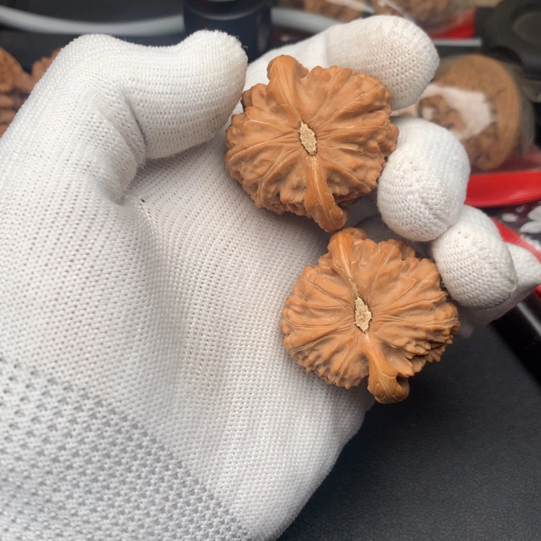 核桃手串/手链40微修闷白