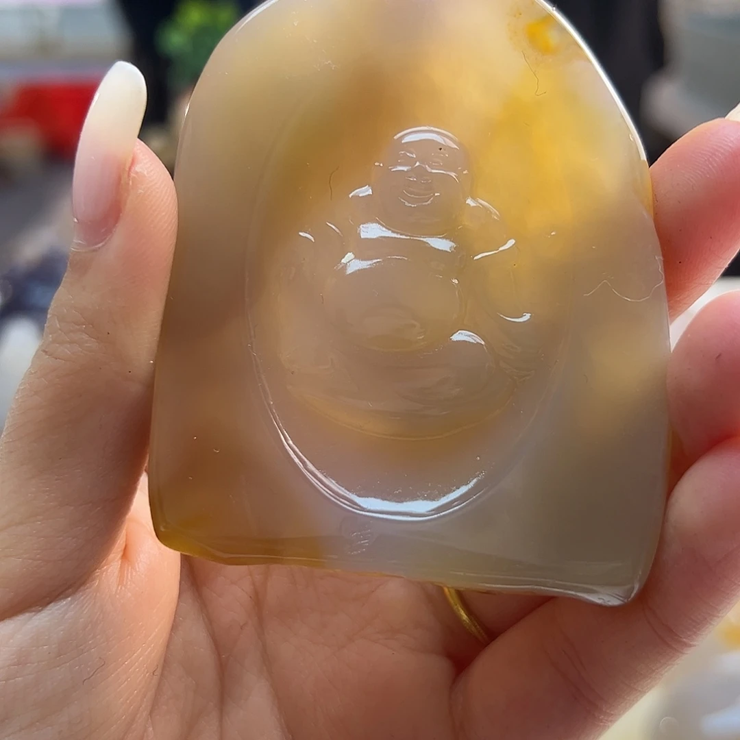 玛瑙/玉髓未镶嵌吊坠(不含链)