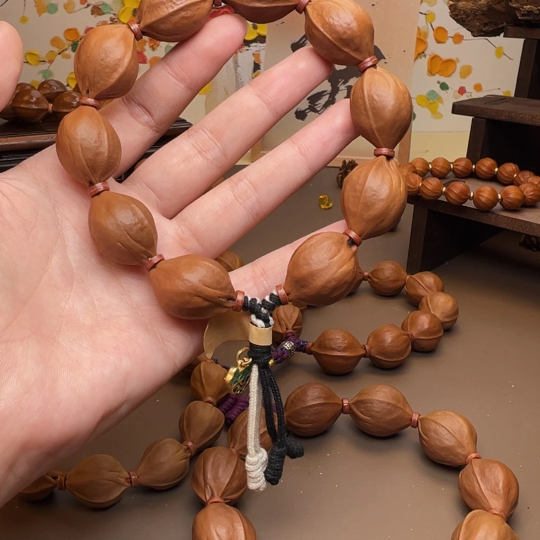 手串橄榄核梅林铁核1926去霜款鲨鱼背