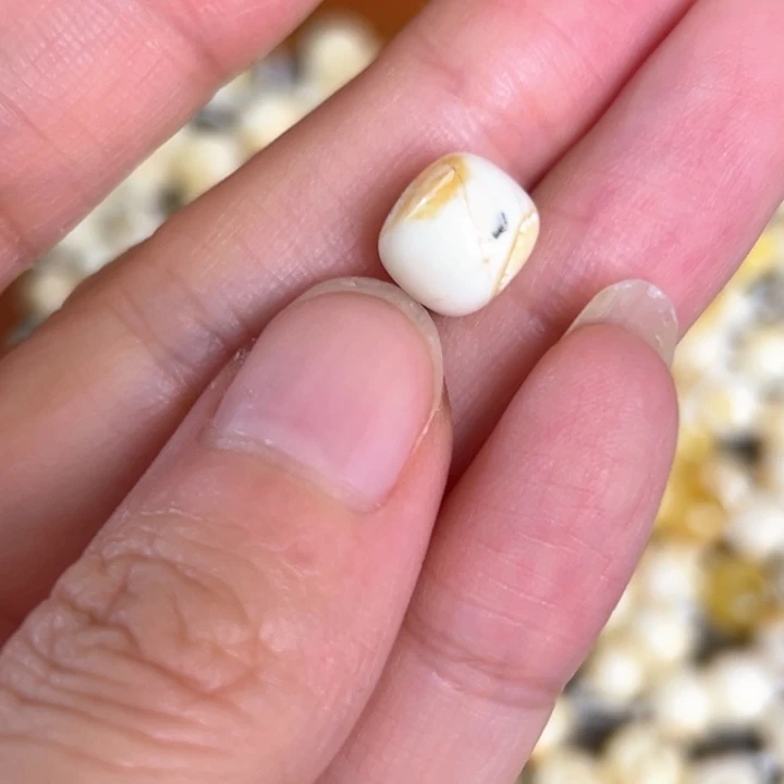 未镶嵌蜜蜡裸石9.1mm一个