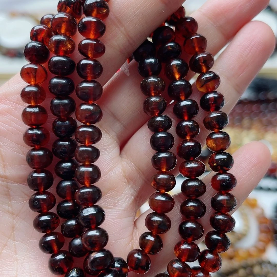 未镶嵌颈饰琥珀琥珀7