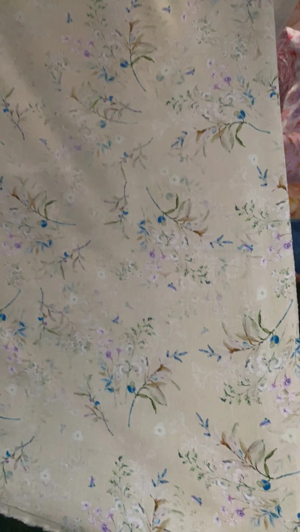 104）1.45米宽幅人造棉布料1米起拍3米包邮±5厘米裁剪产品不退不换