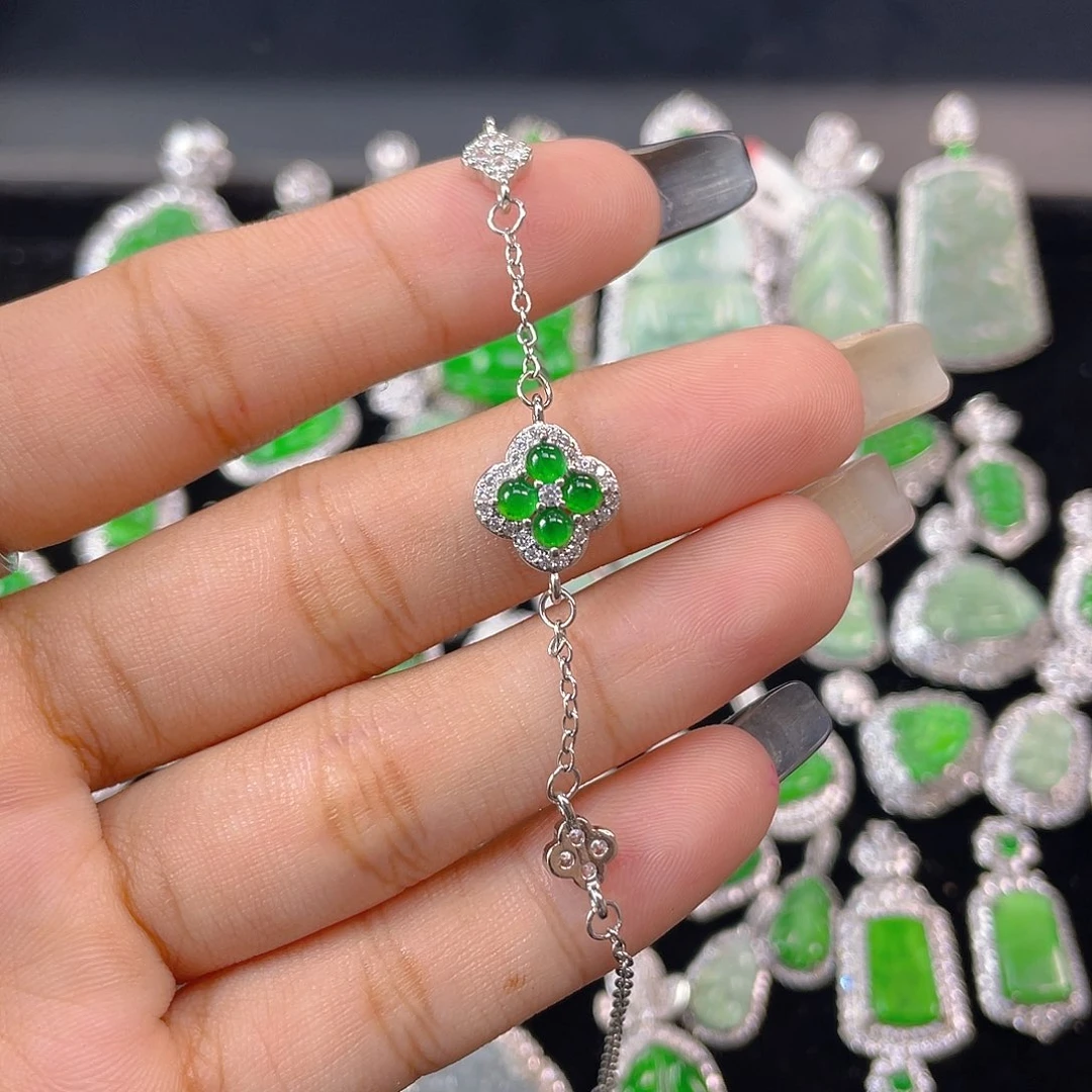 未镶嵌手链翡翠手链