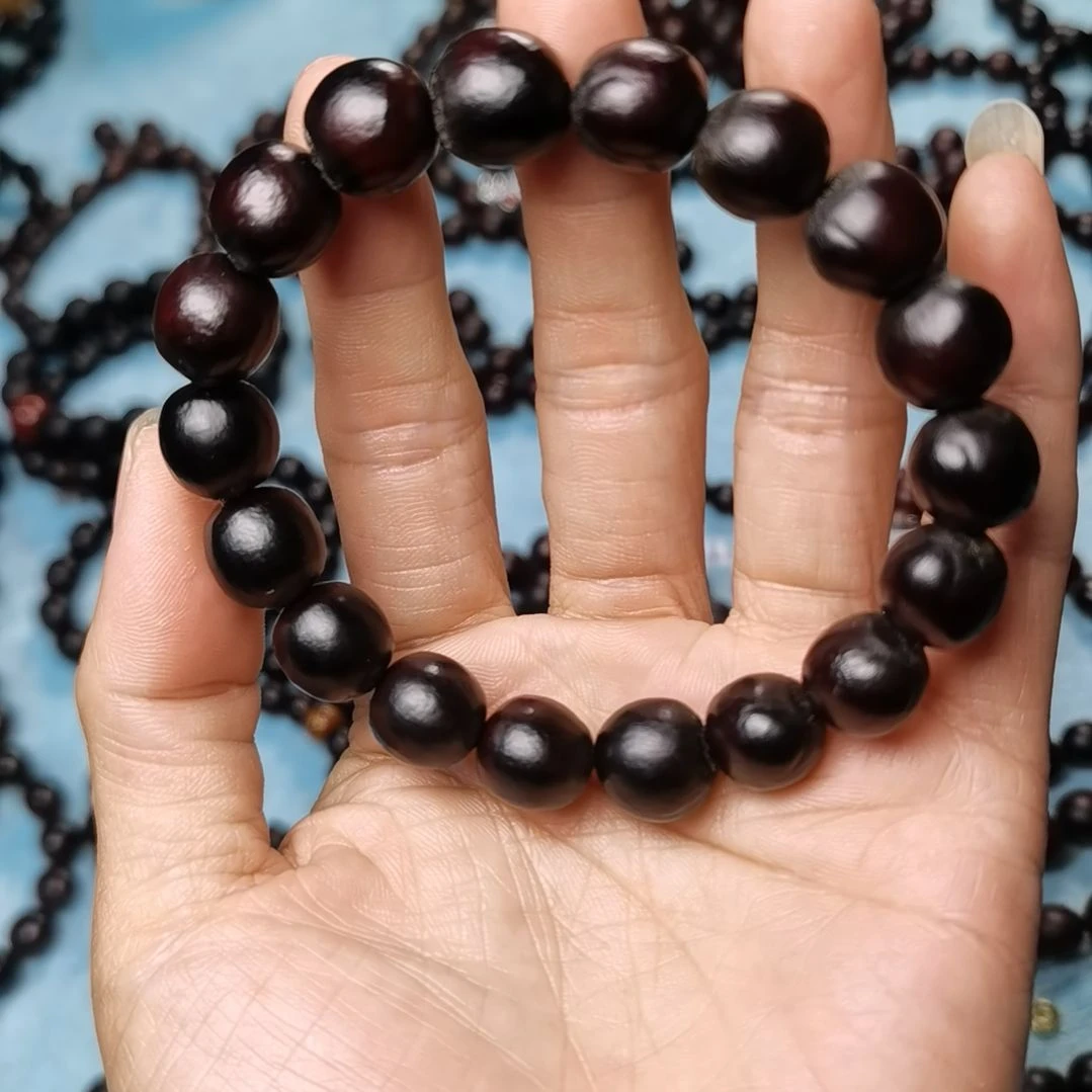 草珠菩提吊坠无患子手串13.5