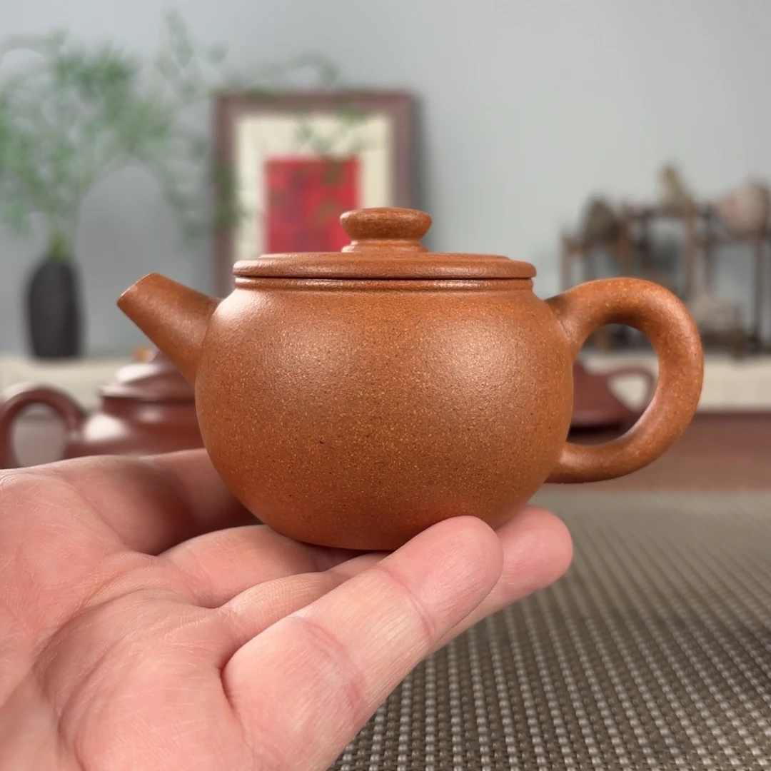 紫砂茶壶黄龙山原矿紫砂壶