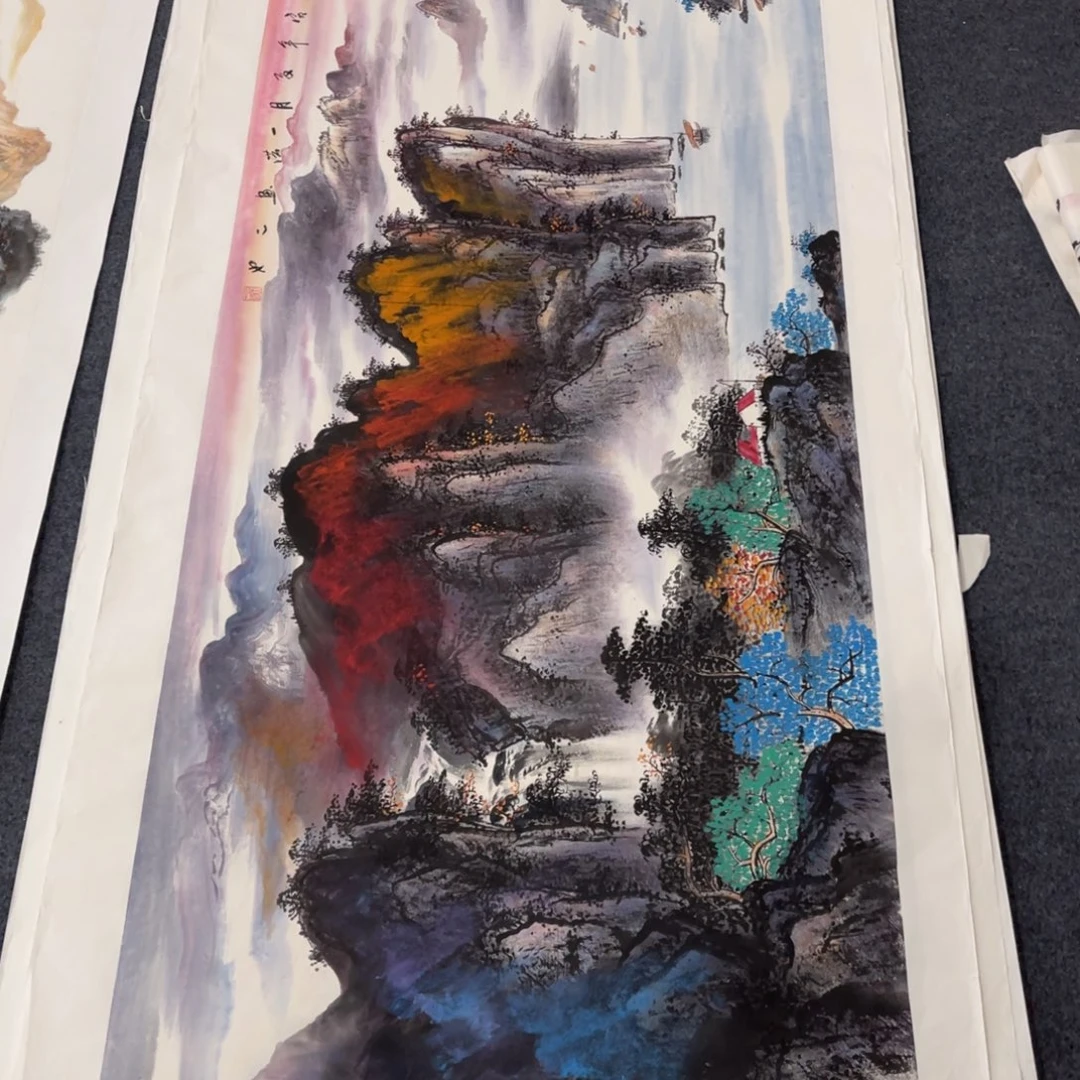 国画处理作品看好再拍哦
