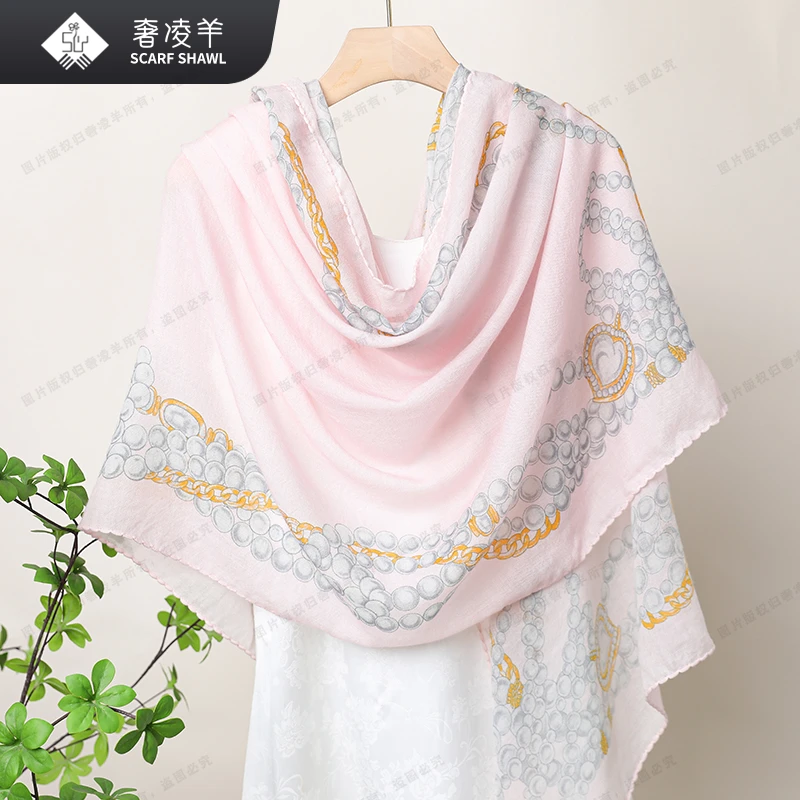 奢凌羊【七分糖】135*135CM康赛妮山羊绒四季气质百搭披肩