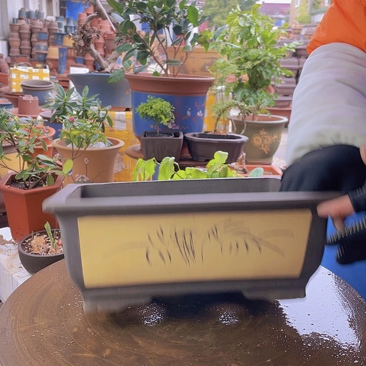 紫砂宜兴紫砂红马槽31