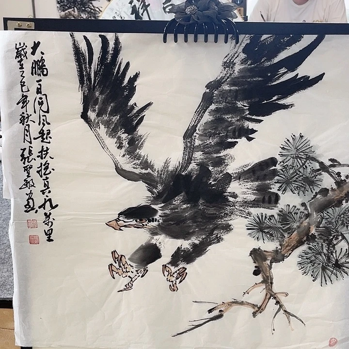 国画张圣敏先生纯手绘作品