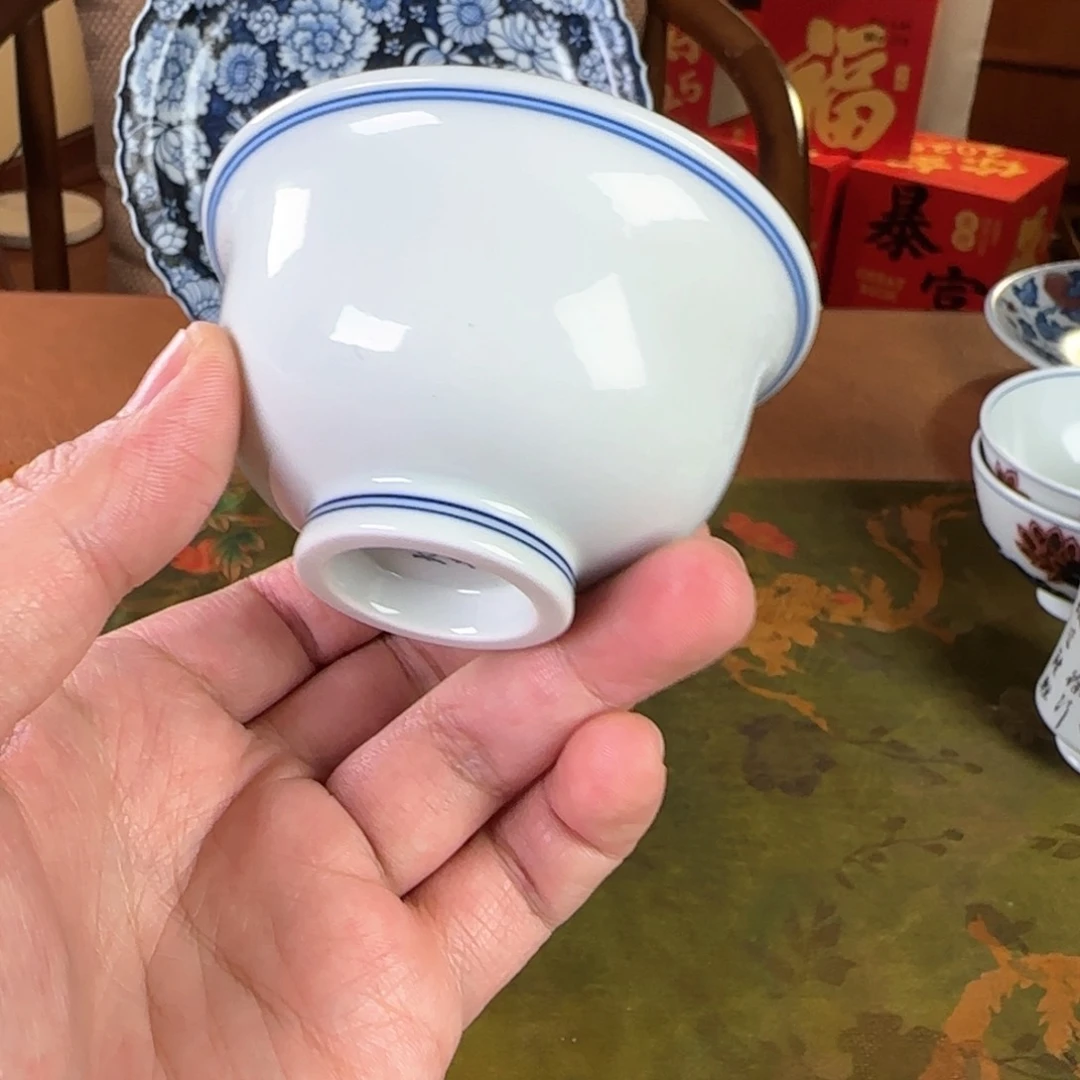杯子啵****啵景德镇手工手绘