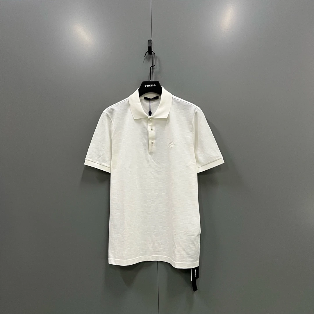 未使用 LouisVuitton/路易威登 ab107 605325 lv棋盘格polo衫XL码