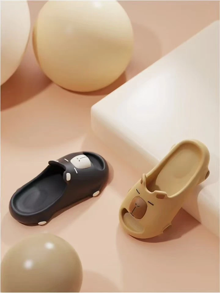 2025新款拖鞋卡皮巴拉夏季外穿休闲厚底居家防滑沙滩室内
