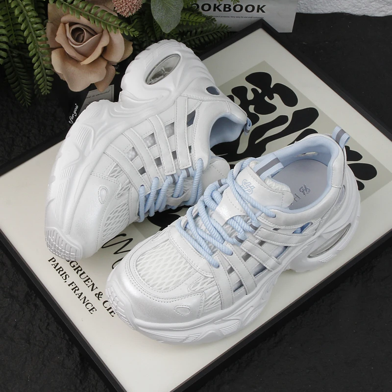 【欧巴伦】OBALUN 平底舒适潮流休闲百搭厚底休闲鞋YF5001