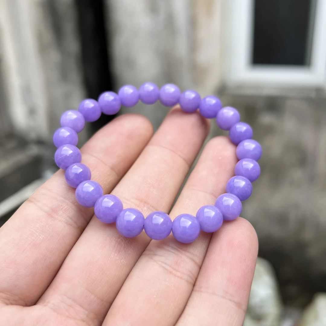 A716紫萝蓝单圈卡8mm手串国风