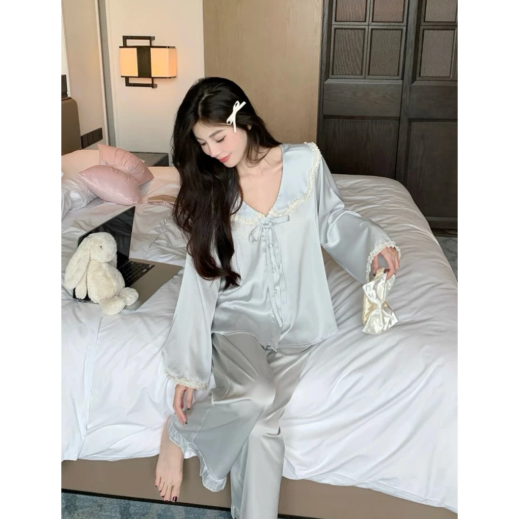 【141-160编码】品牌高货清沧 品质睡衣法式轻奢感家居服可外穿