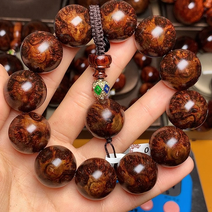 花梨木类手串/手链木**森老挝花梨风化料土埋料2.0