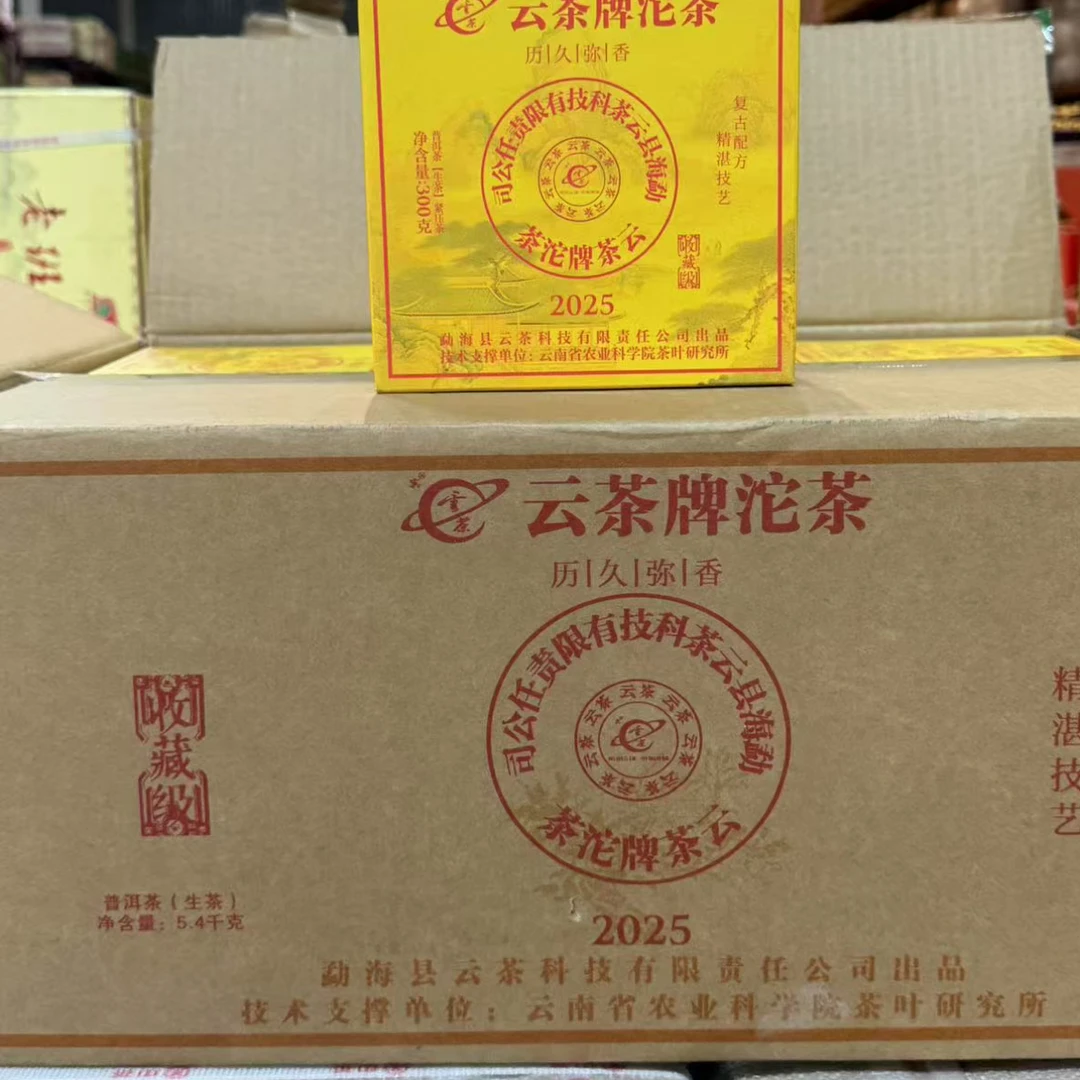 【云茶】云牌沱茶300克普洱茶生茶2025年