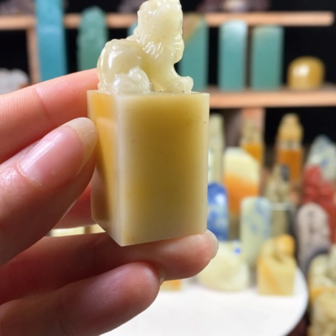 【闪购商品】青田石封门菜花黄……