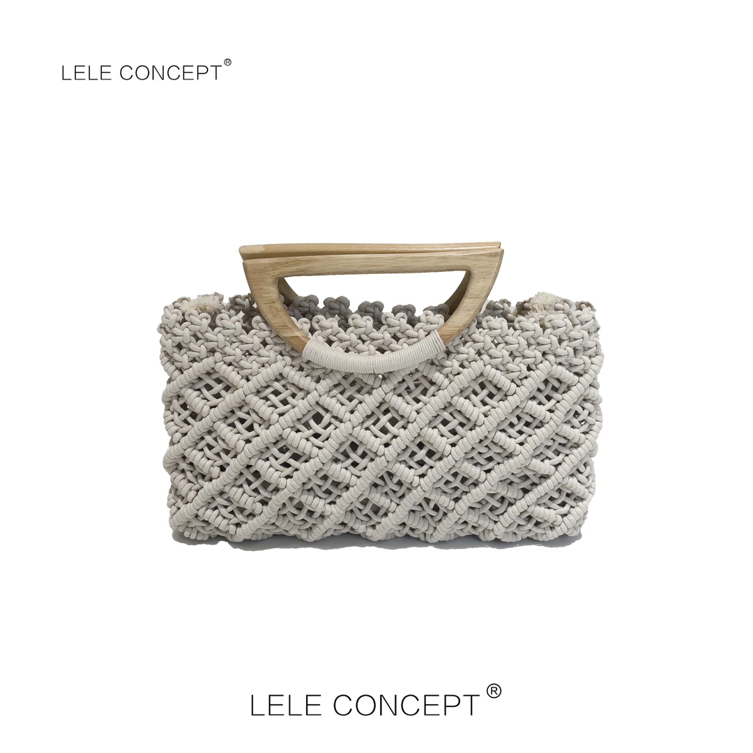 LELE CONCEPT｜【如一】时尚休闲编织手提方包轻奢小香风BB061