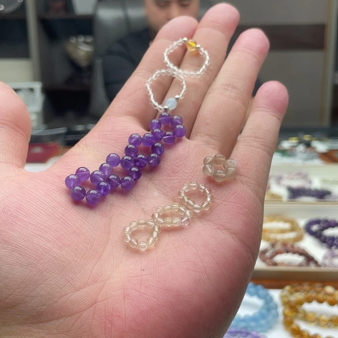 水晶手串未镶嵌打包