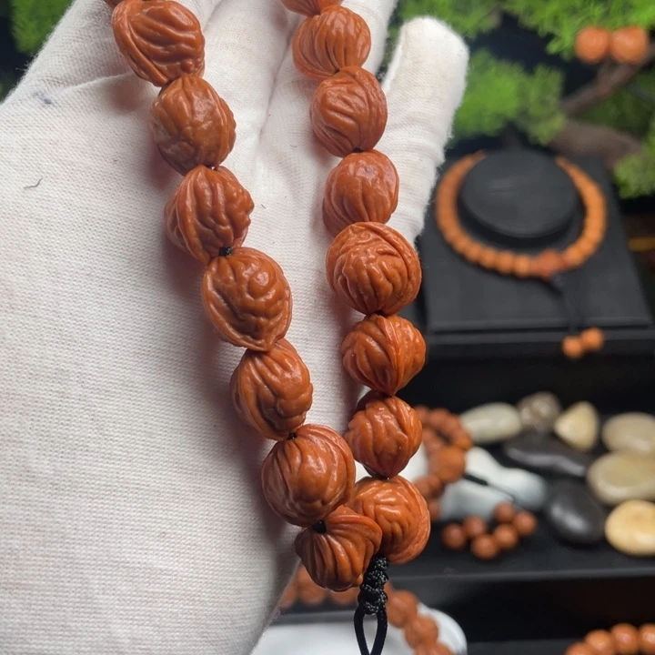 吊坠桃核精品手持