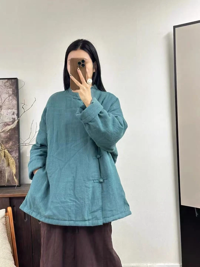 【未荨与麻】亚麻/棉麻/苎麻/棉服/袍子/半裙【001-100】