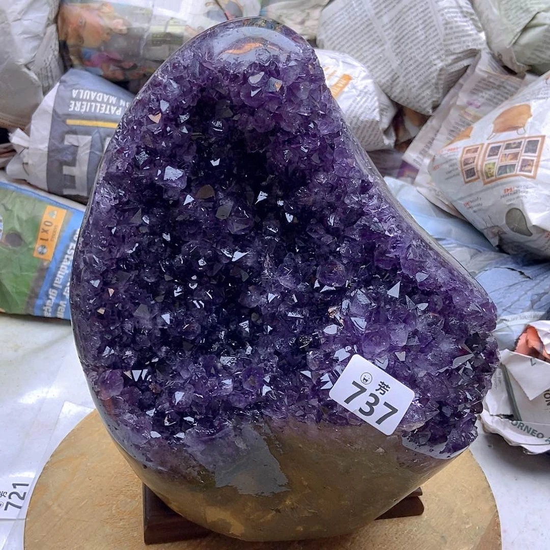紫晶大型摆件（非配饰）未镶嵌