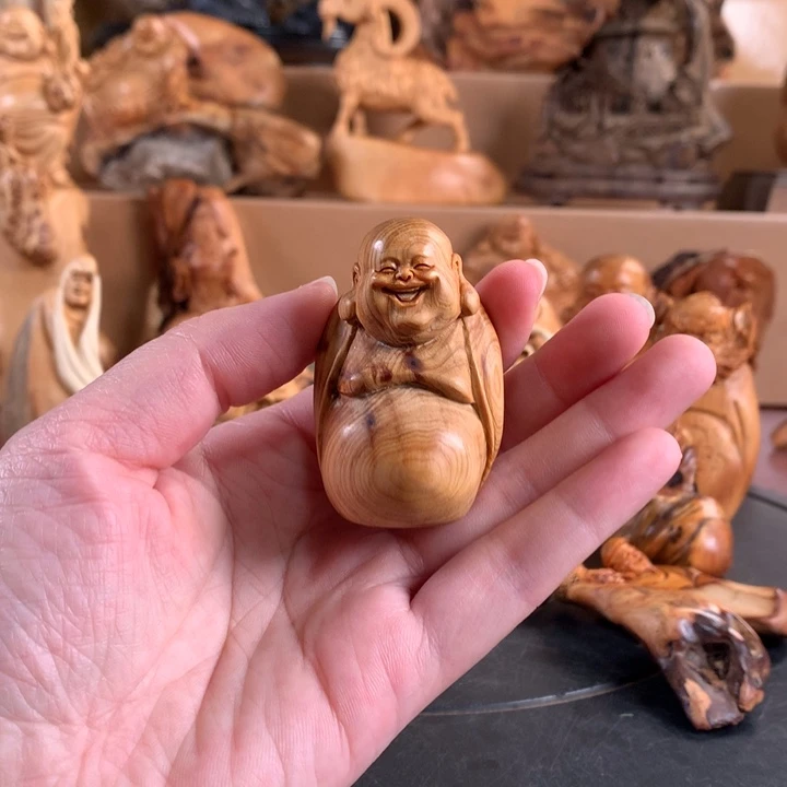 柏木（崖柏）根雕手把
