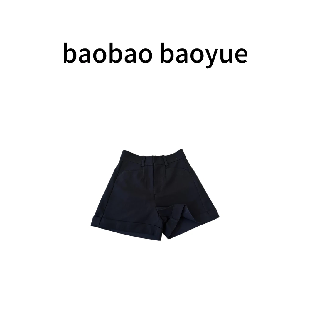 【baobao baoyue】美式A字休闲短裤夏季外穿显瘦百搭