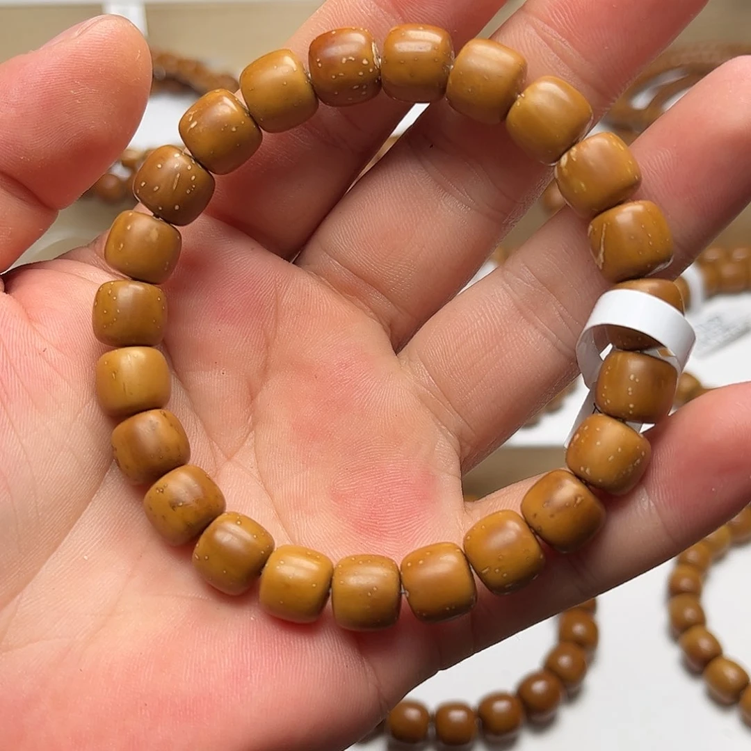 紫金鼠手串10实心塔链