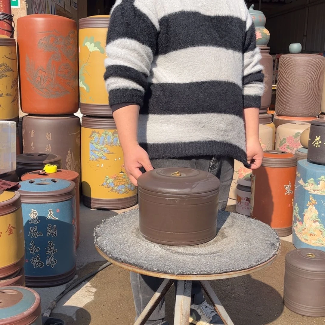 紫砂茶叶罐茶叶罐