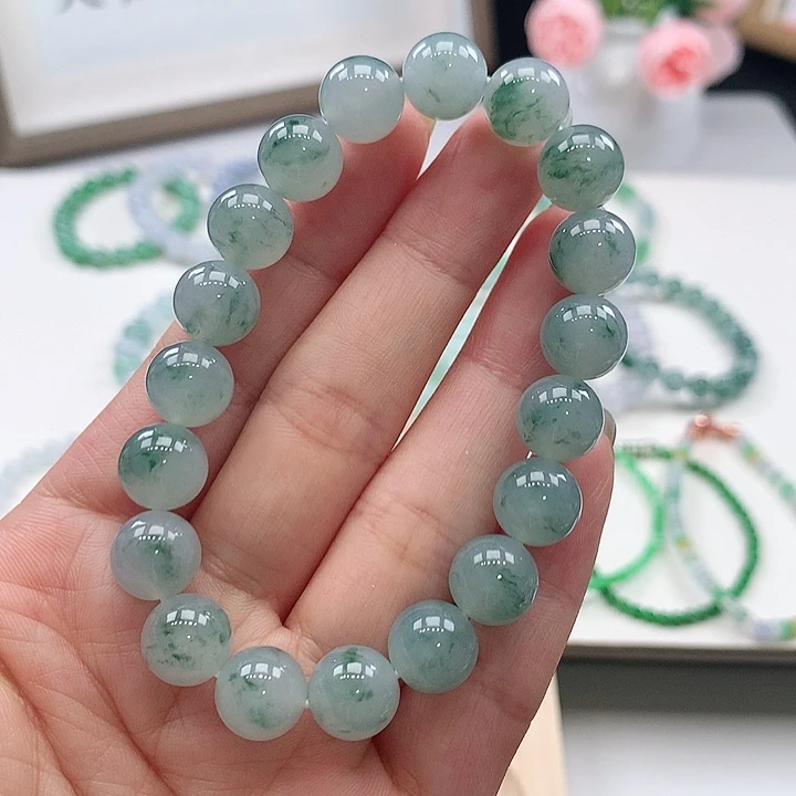 未镶嵌手链翡翠10mm
