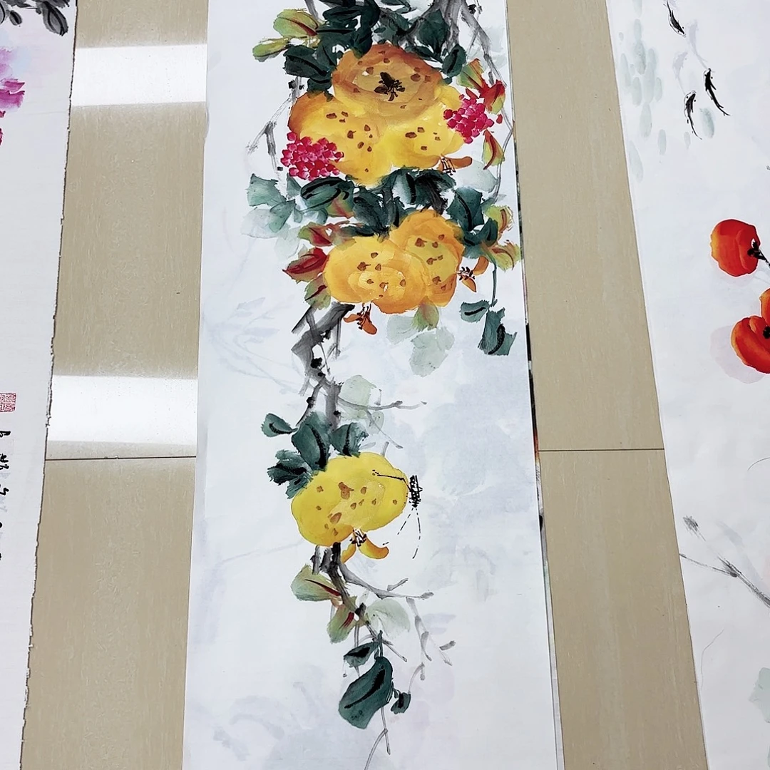 国画国画作品展，国画作品展。