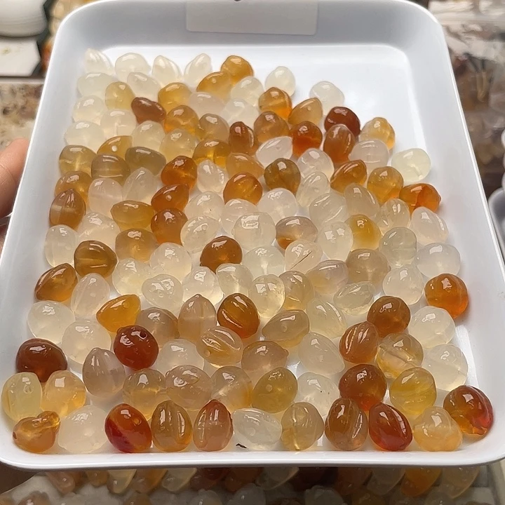 玛瑙/玉髓未镶嵌玛瑙福利榴莲面包