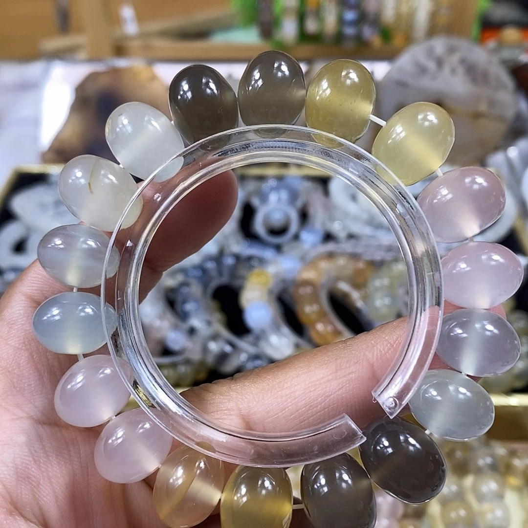 玛瑙/玉髓手链未镶嵌微瑕