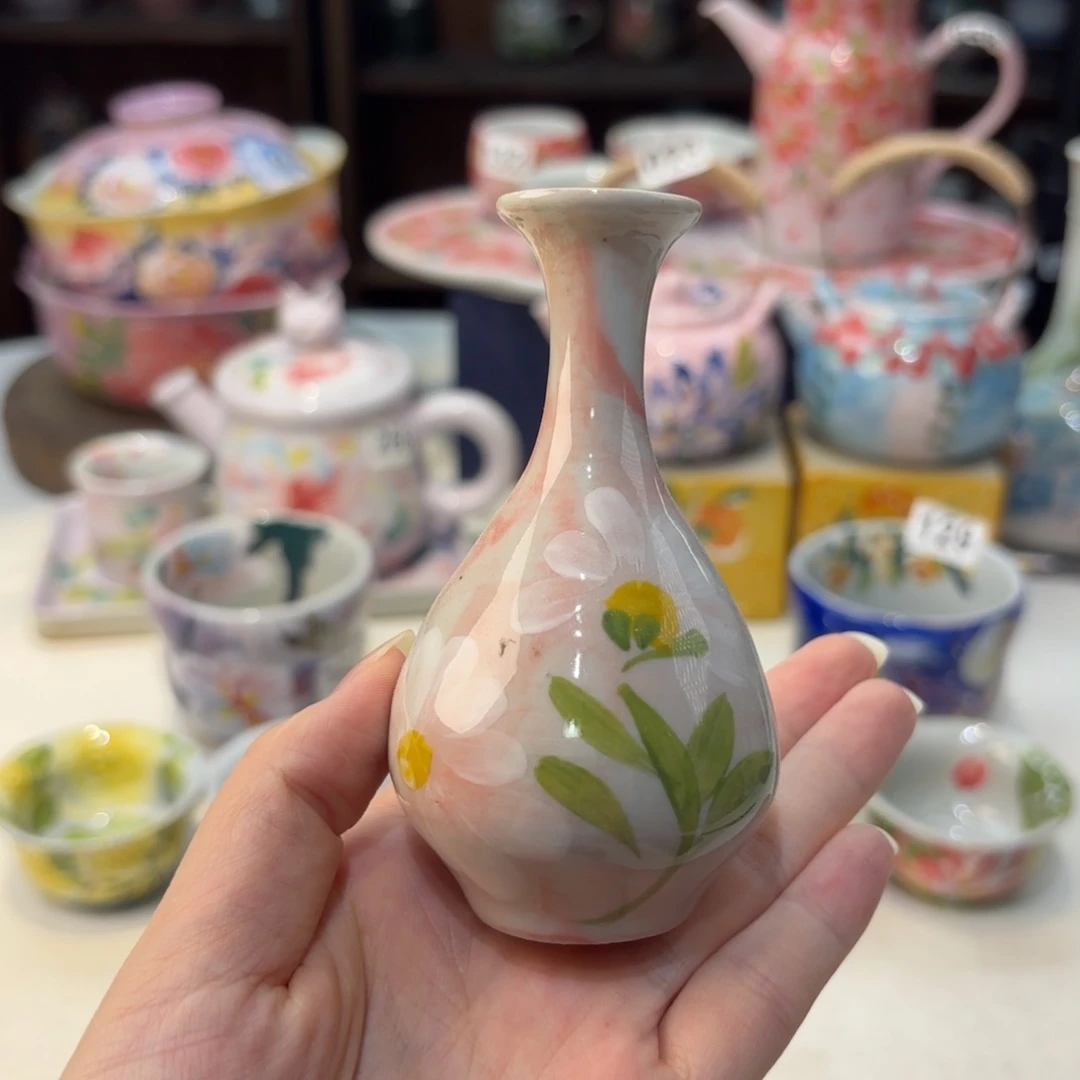 景德镇手绘高温釉下彩陶瓷茶具