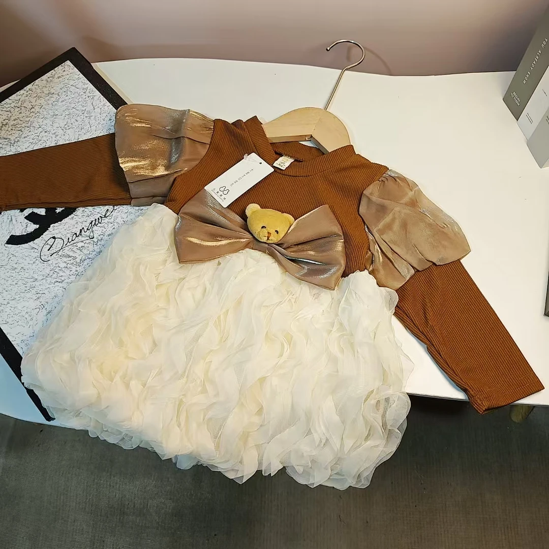 A219（大米家）春秋长袖连体花花裙