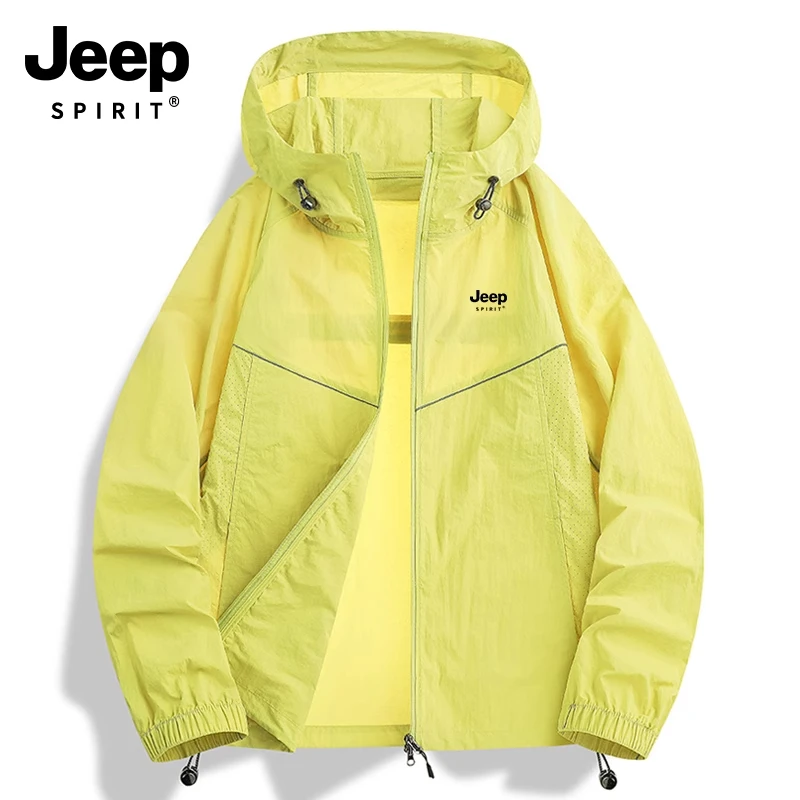 吉普防晒衣男女款2026款夏季防紫外线户外冰丝防晒服宽松薄款外套