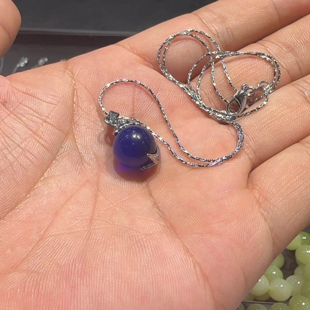 查罗石合金颈饰天然玉石多样性发一