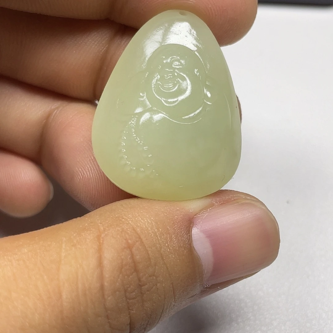 和田玉吊坠(赠链)未镶嵌坠***使