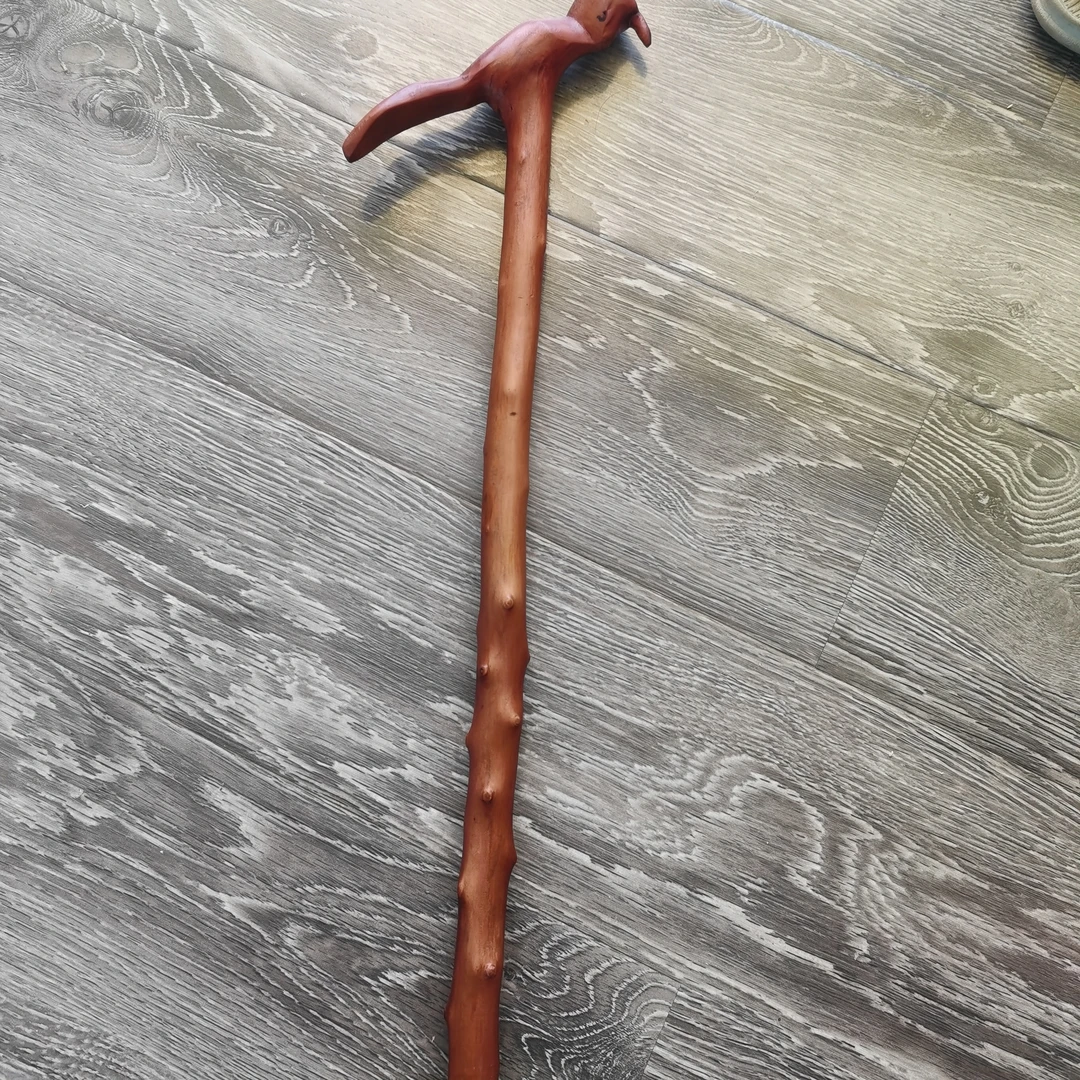 78号纯手工制作红刺刺拐杖