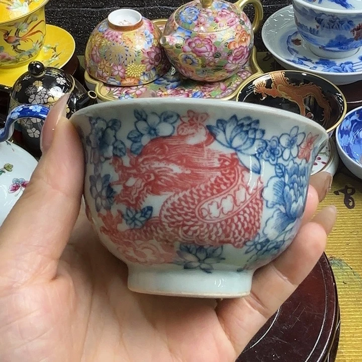 摆件景德镇陶瓷老厂瓷86