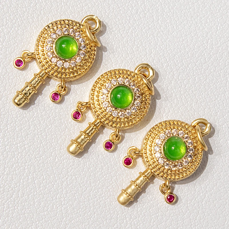 新品 拨浪鼓配件 配件手工diy文玩时尚配饰串珠编织串珠配珠