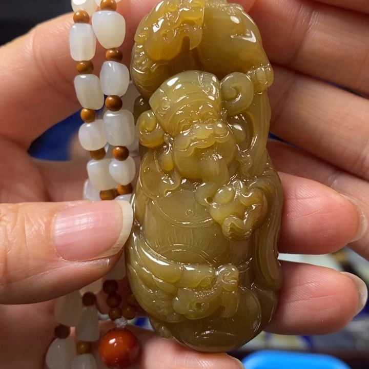 和田玉挂件未镶嵌@****高